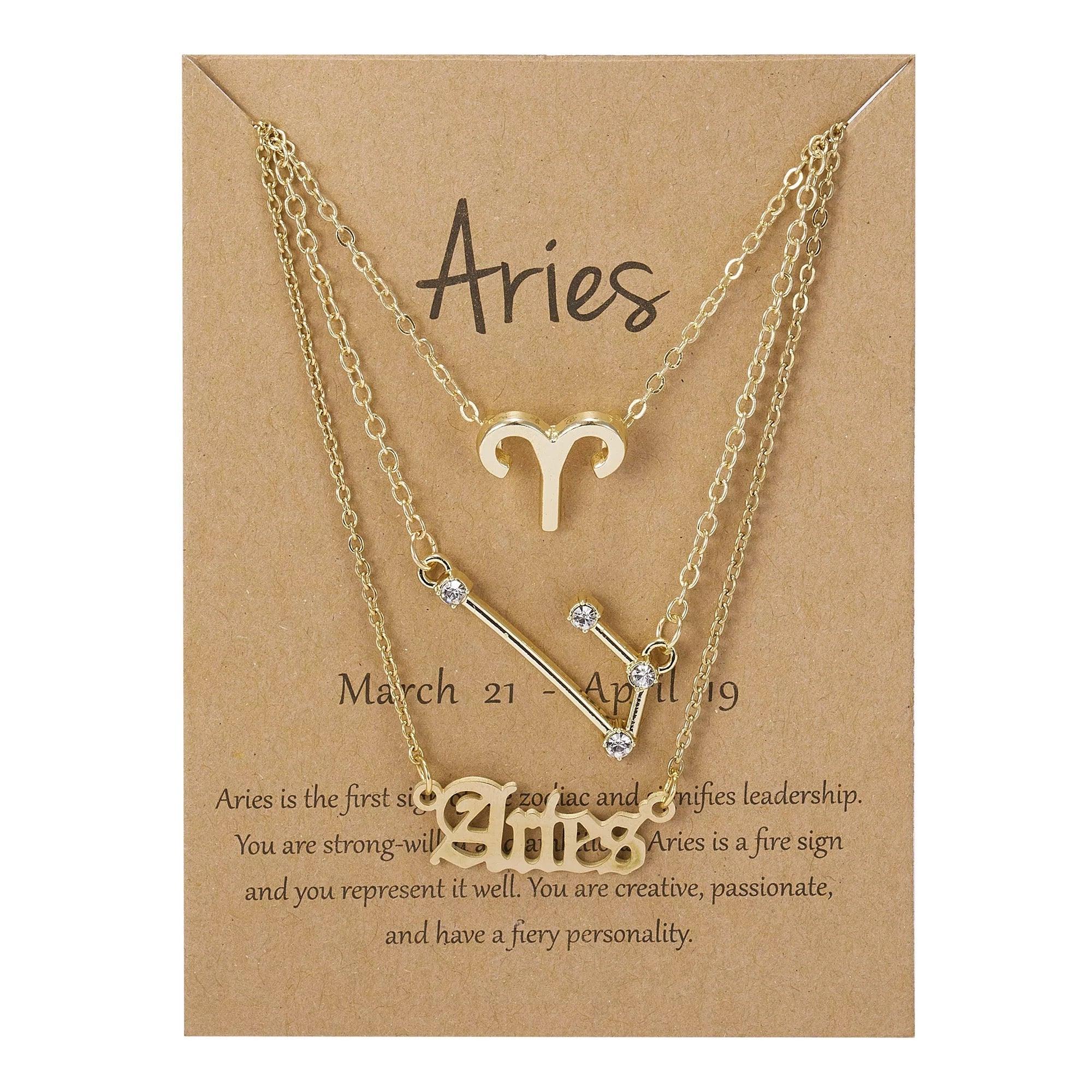 Star sign necklace set - XD21