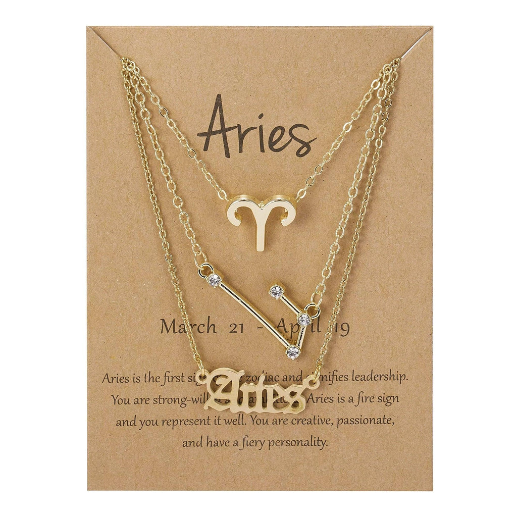 Star sign necklace set - XD21