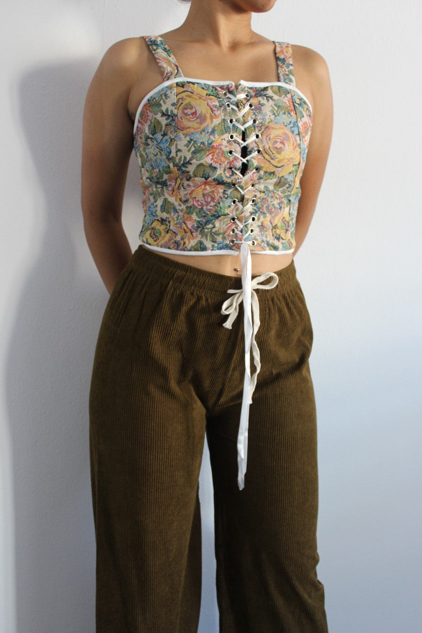 Straight Cut Loose Pants XD21