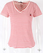 Stripe Short Sleeve T-shirt Ladybug - XD21
