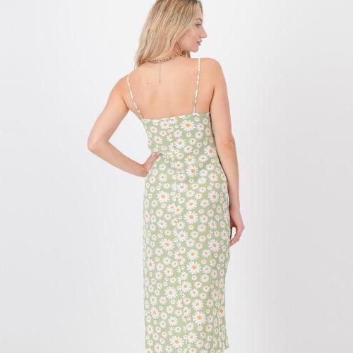 Summer Blossom Daisy Midi Dress - XD21