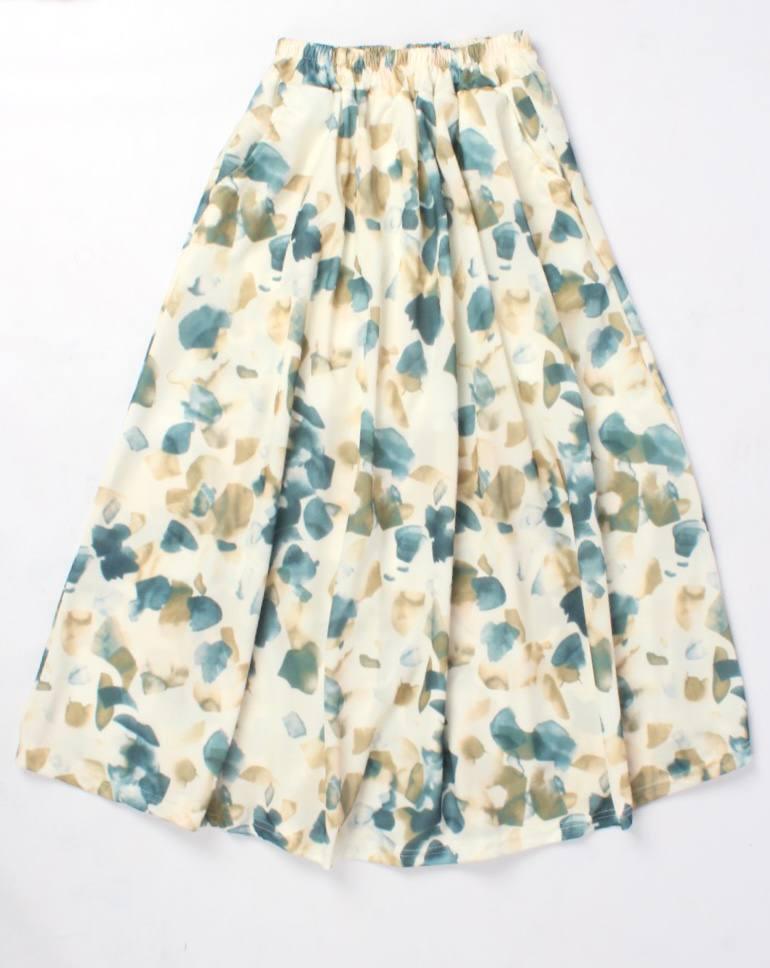 floral midi skirt - XD21