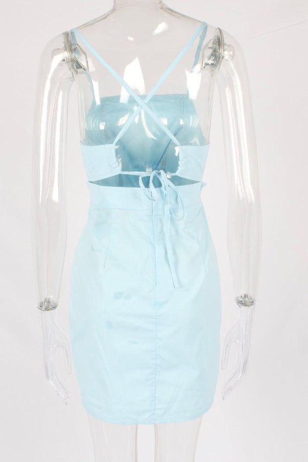 12pcs Summer mini dress with slit - Bundle