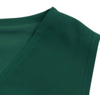 Surplice Neck Belted Chiffon Maxi Dress With Belt XD21
