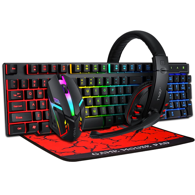 T-WOLF TF800 4 IN 1 Gaming Combo set XD21