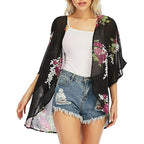 Thin Sheer Chiffon Short Kimono XD21