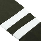 Thin Stripe Hooded Long Sleeve T-Shirt XD21