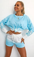 Tie Dye Top and Shorts Set XD21