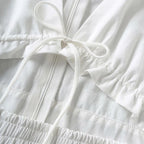 Tie Front Ruffle Hem Cami Dress XD21