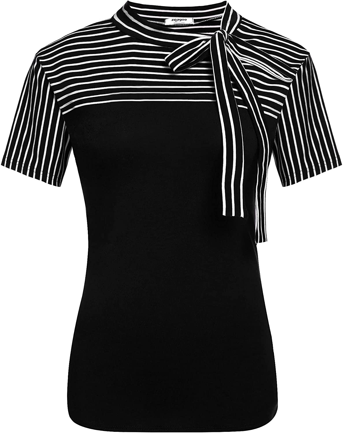 Tie Knot Curve Short Sleeve Top XD21