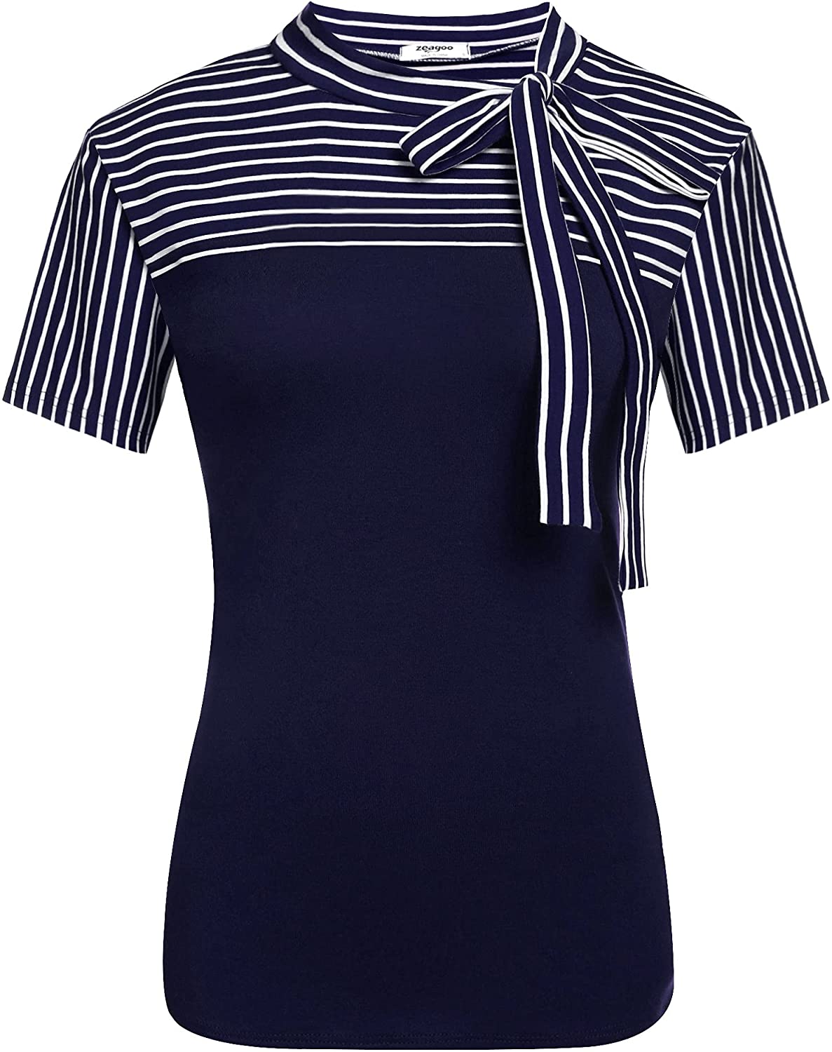 Tie Knot Curve Short Sleeve Top XD21