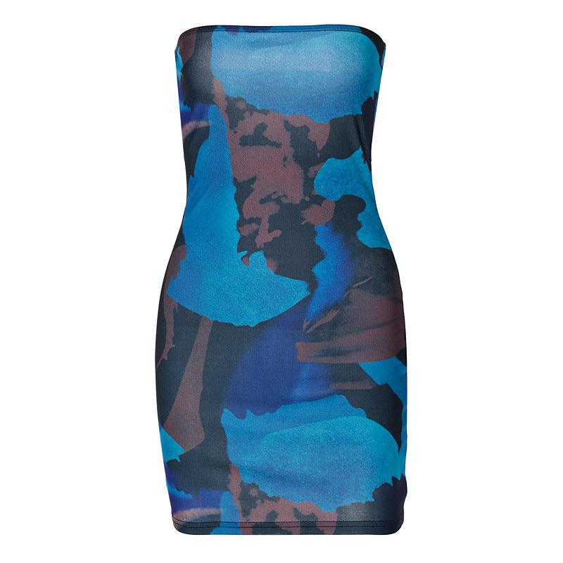 Off Shoulder Sleeveless Bodycon dress - XD21