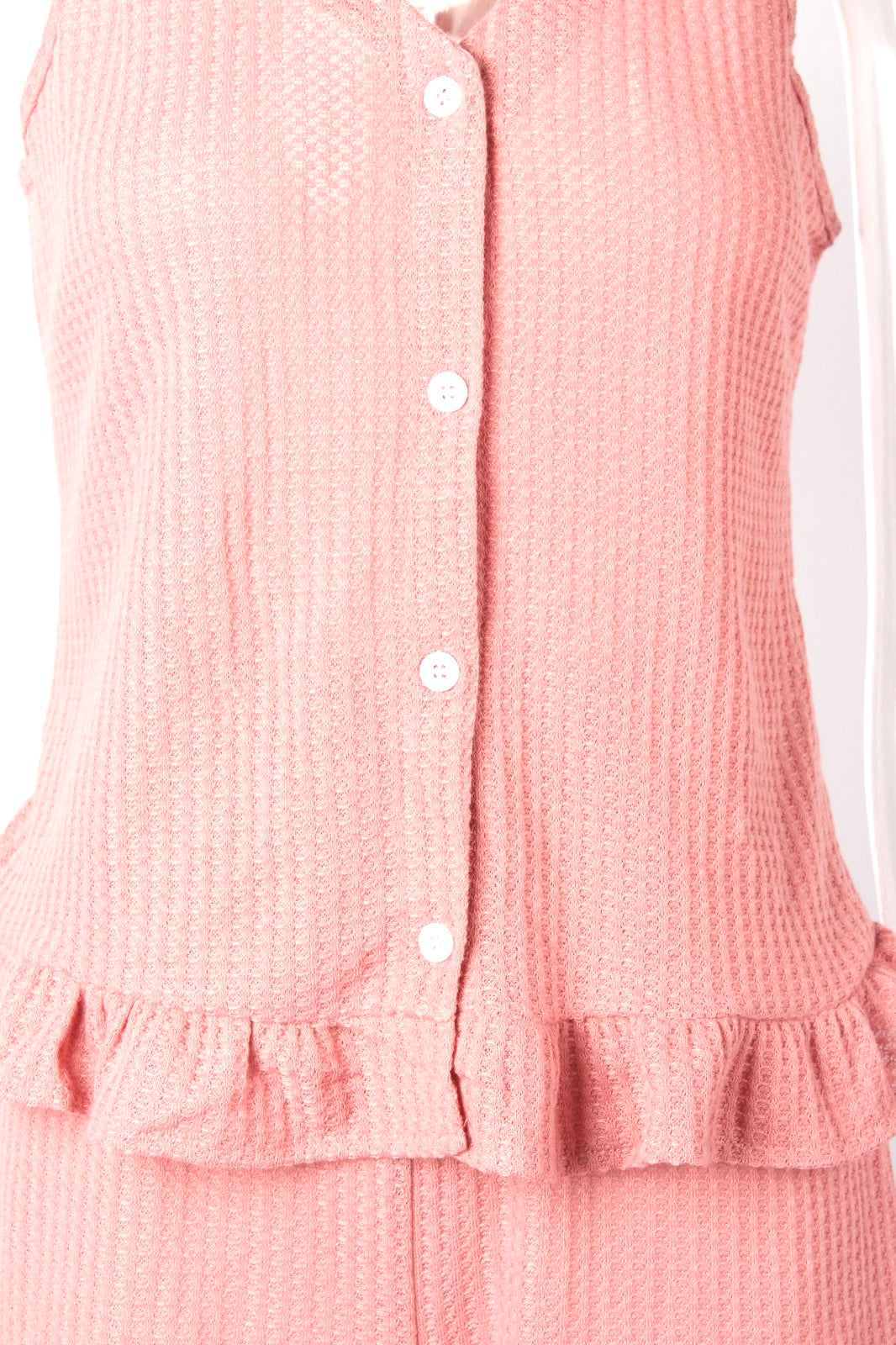 Two Piece Shorts Frill Sleepwear Set XD21