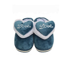 Comfy Winter Slippers with Heart Detail