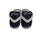 Comfy Winter Slippers with Heart Detail