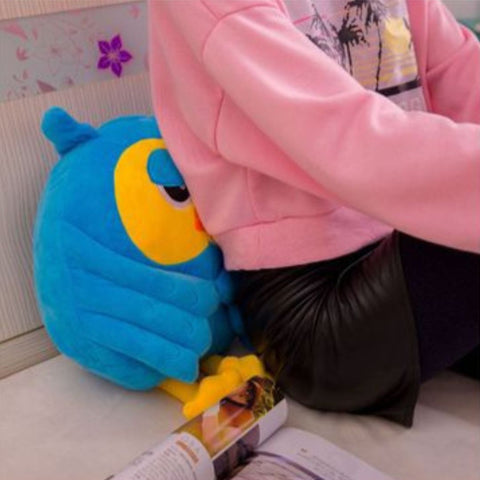 Sleepy Owl Plush Toy with Blanket