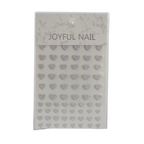 Glitter Silver Multicolour Nail Art Stickers – Sparkling, Easy-to-Apply