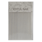 Glitter Silver Multicolour Nail Art Stickers – Sparkling, Easy-to-Apply