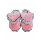 Comfy Winter Slippers with Heart Detail
