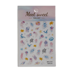 Self-Adhesive Ocean-Themed Nail Art Stickers – Stunning, Easy-to-Apply Sea Designs