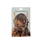 Elegant Gold Chain Butterfly Hair Accessory – Boho Chic Headpiece