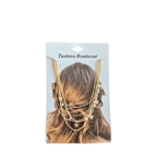 Elegant Gold Chain Butterfly Hair Accessory – Boho Chic Headpiece