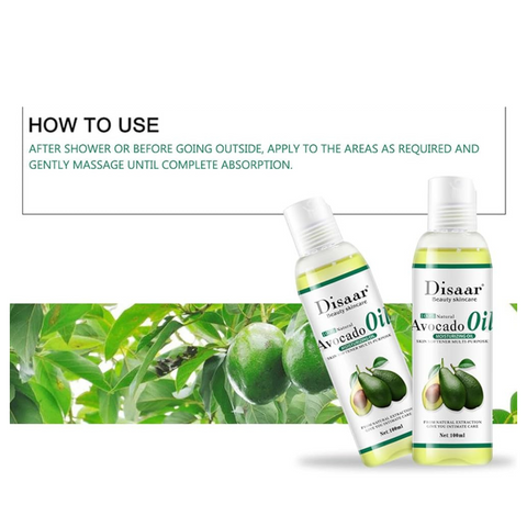 Natural Softening Multi-Purpose Moisturizing Mineral Oil - Avocado
