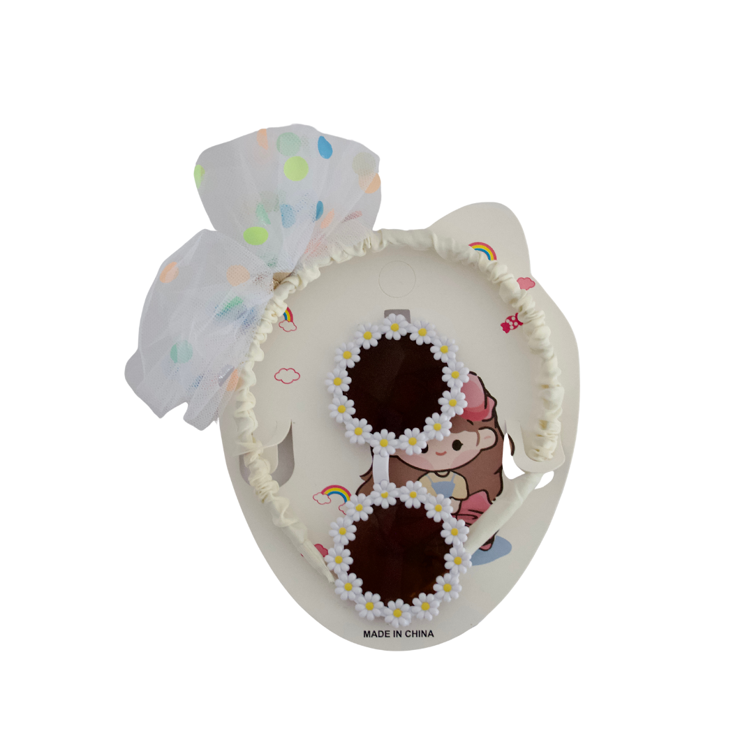 Floral Kids' Sunglasses with Aliceband - Fun & Trendy Eye Protection