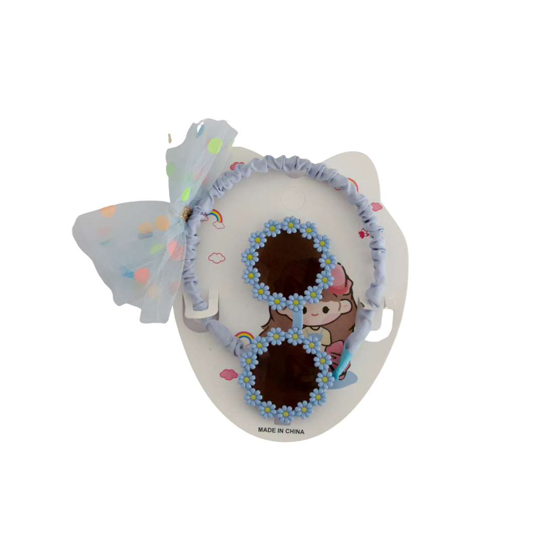 Floral Kids' Sunglasses with Aliceband - Fun & Trendy Eye Protection