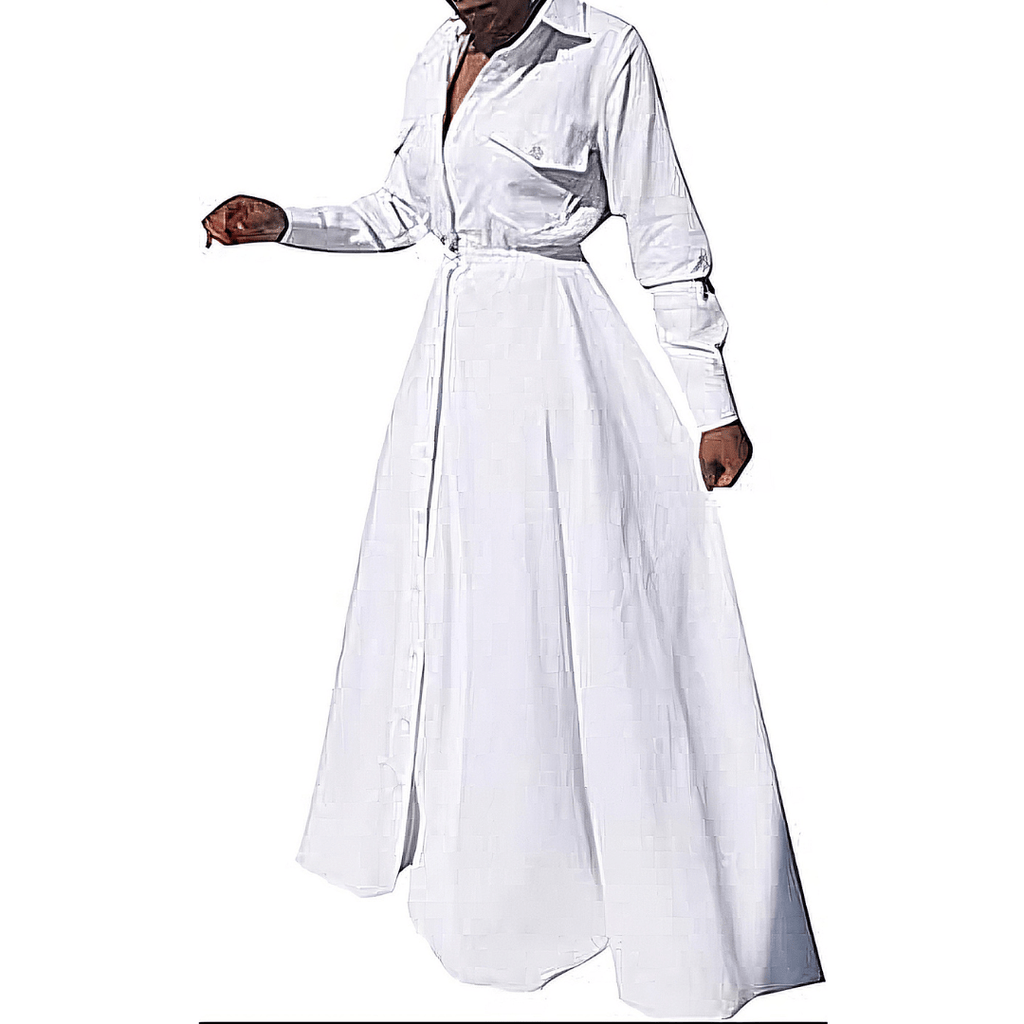 Sophisticated Full-Length  Maxi Dress
