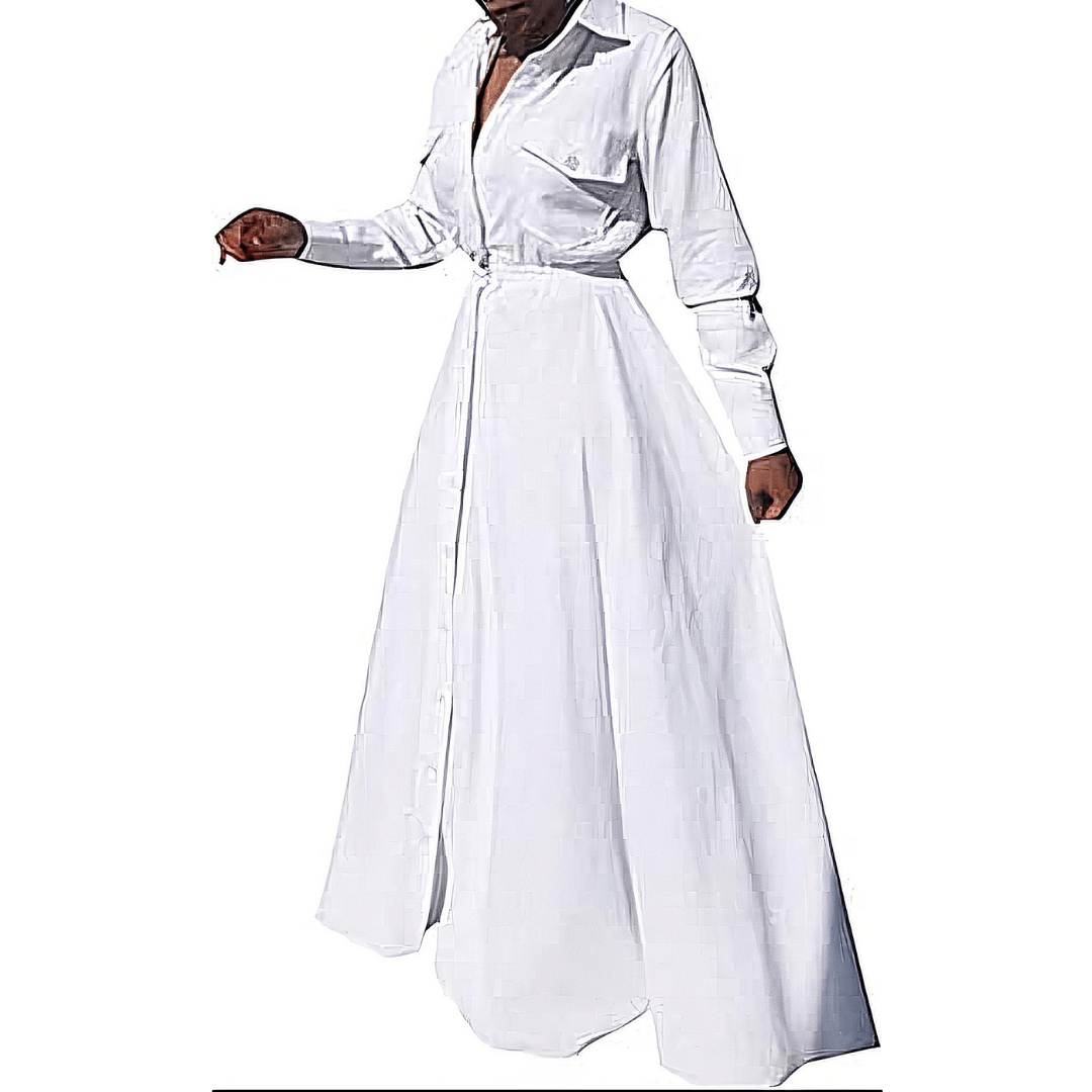Sophisticated Full-Length  Maxi Dress