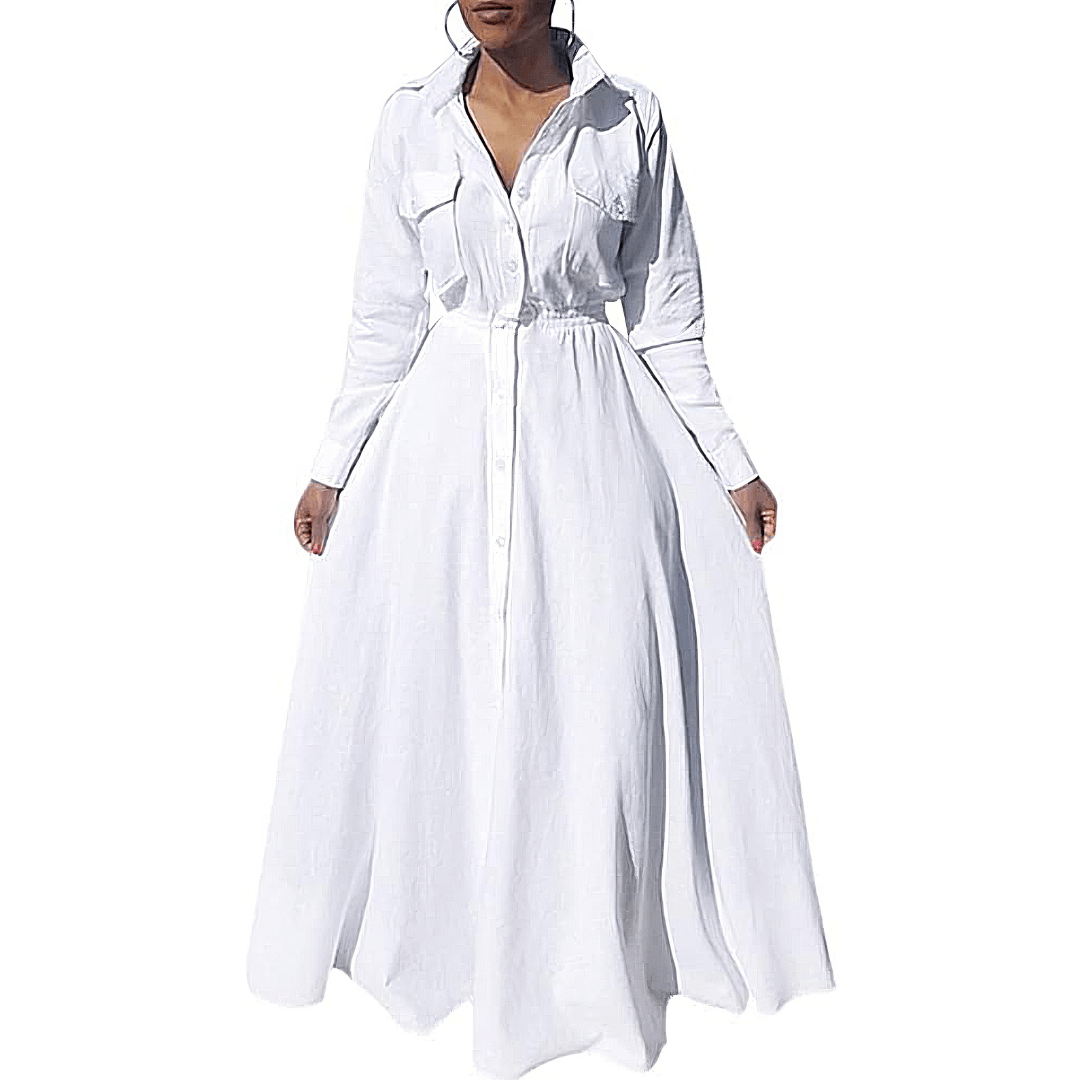 Sophisticated Full-Length  Maxi Dress