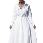 Sophisticated Full-Length  Maxi Dress