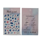 Self-Adhesive Ocean-Themed Nail Art Stickers – Stunning, Easy-to-Apply Sea Designs