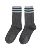 Top Striped Quarter Socks 3 Pairs Set