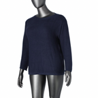 Boatneck Long Sleeve Jersey Sweater