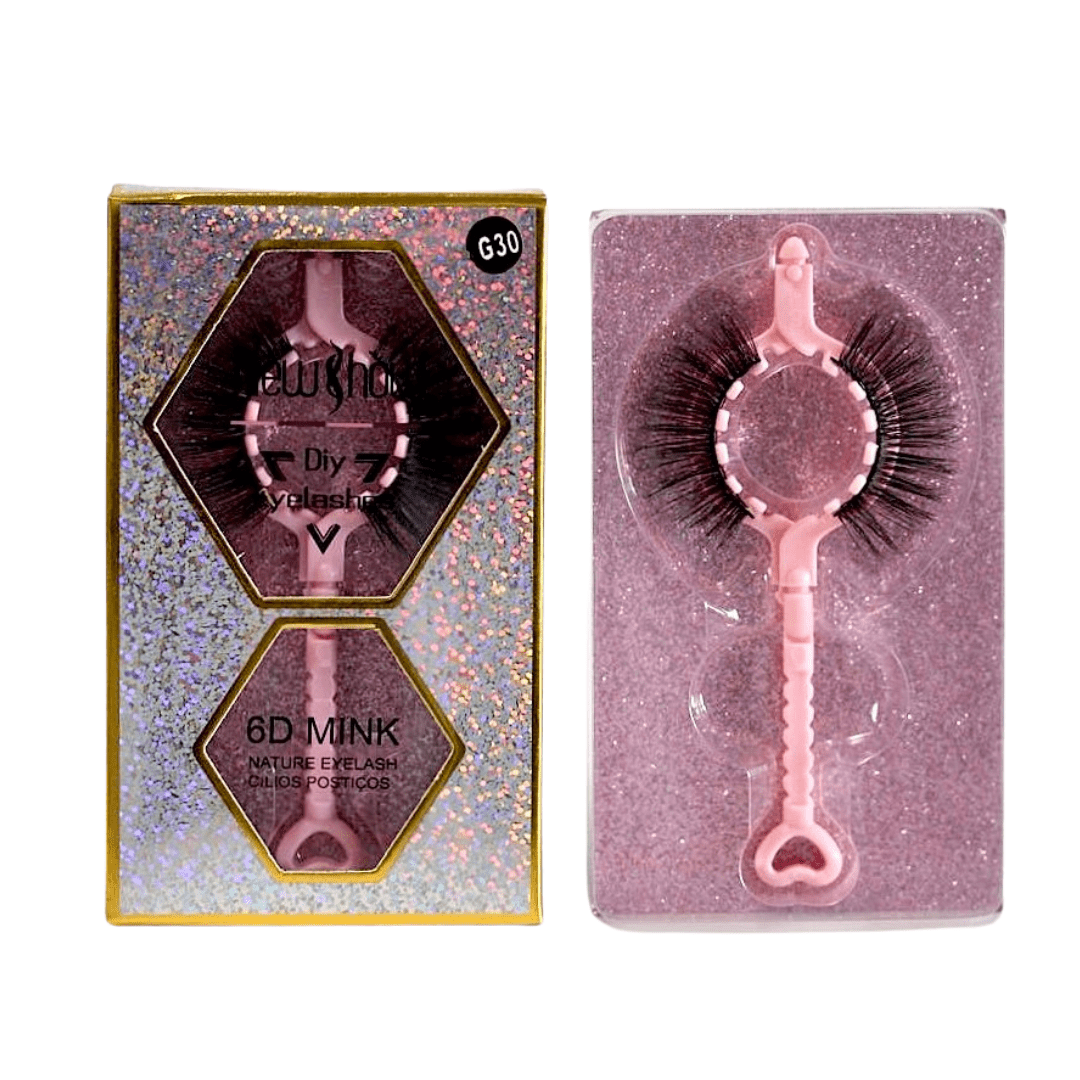 6D Mink Nature Eyelash – Natural, Voluminous Lashes for Stunning Eyes