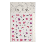 Flower & Plant Nail Art Stickers – Beautiful, Easy-to-Apply Stickers for Stunning Nail