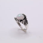 Vintage Opal Moon Ring XD21