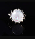 Vintage Opal Moon Ring XD21