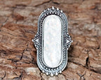 Vintage Opal Moon Ring XD21