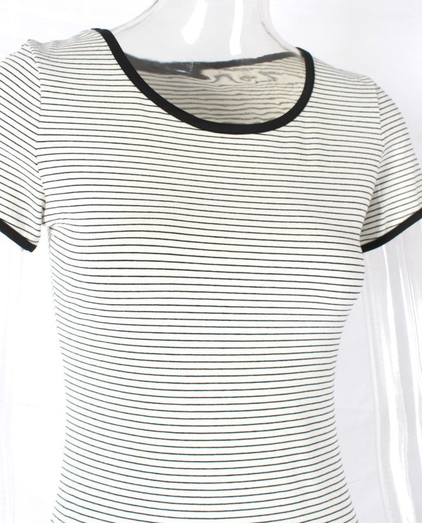 Vintage Stripe mini Bodycon dress