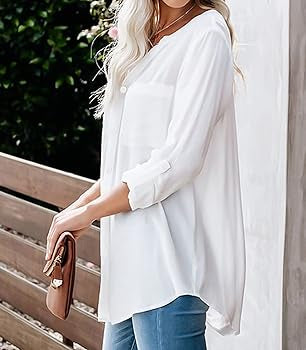 Viscose long sleeve button up shirt XD21