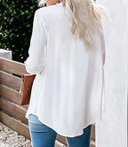 Viscose long sleeve button up shirt XD21