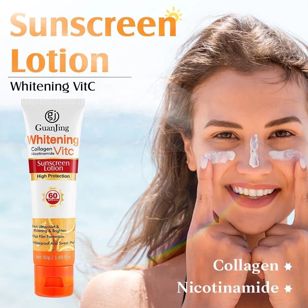 Vitamin C & Collagen Sunscreen Lotion - Brightening & Firming SPF Protection