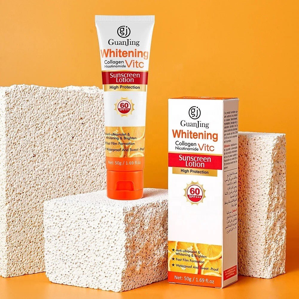 Vitamin C & Collagen Sunscreen Lotion - Brightening & Firming SPF Protection