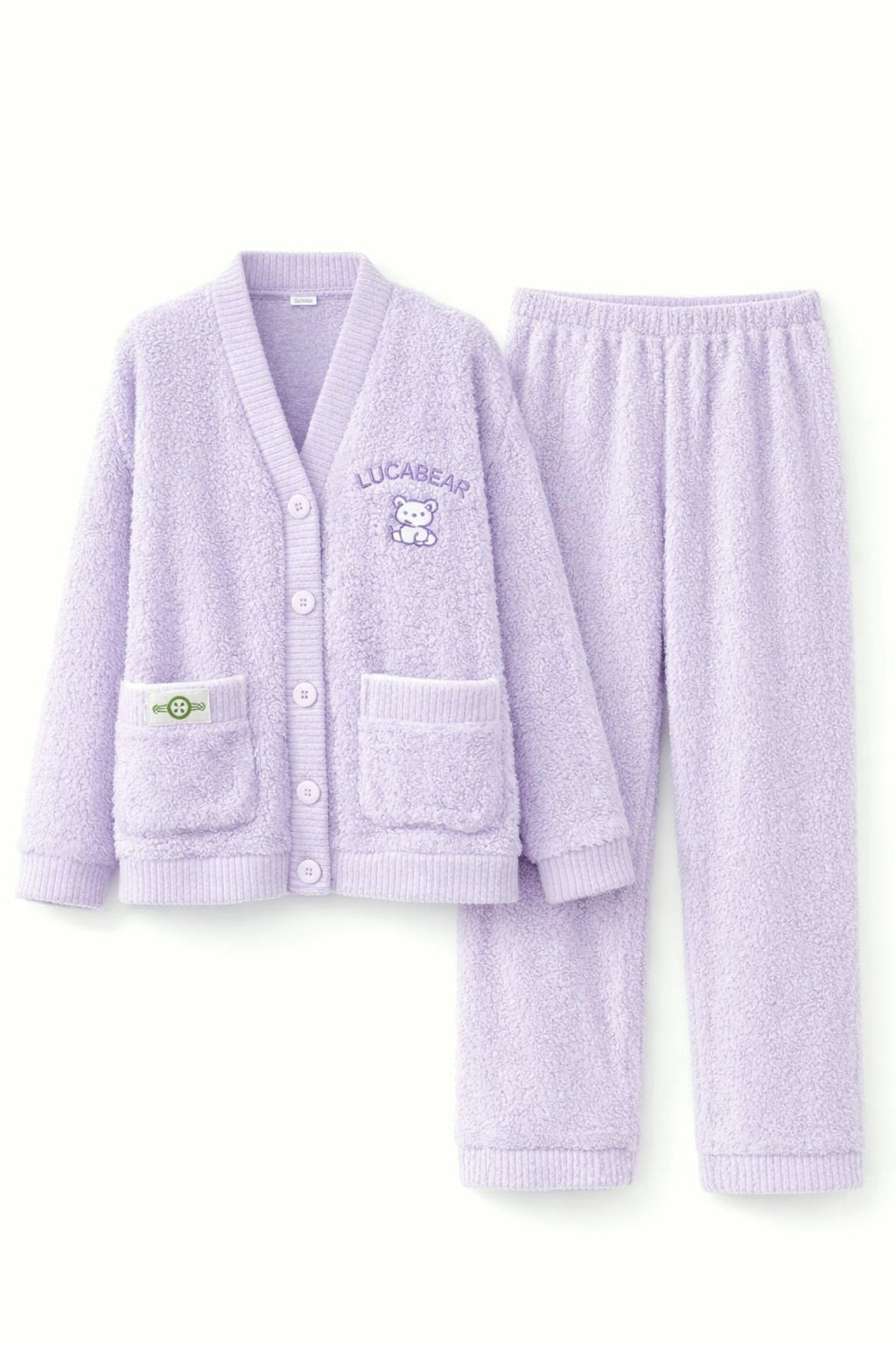 Cozy Plush 2-Piece Lounge Set