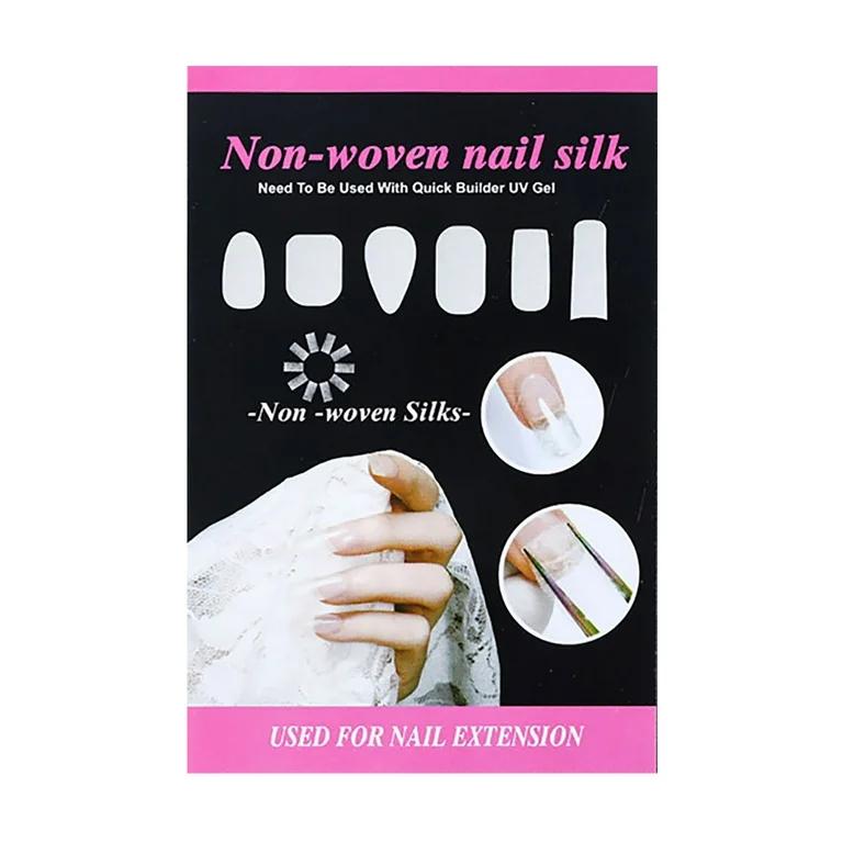 Non-Woven Silks for Nail Extensions – Perfect for Nail Builder Gel & Nail Art