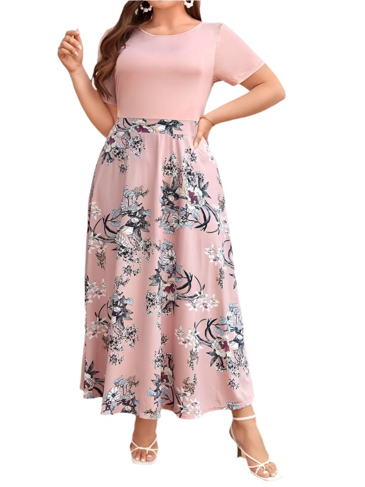 Elegant Floral Maxi Dress – Effortless Chic for Any Occasion