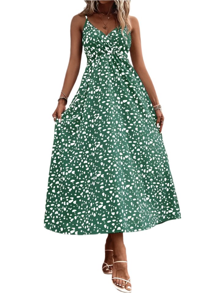 Flowy Spaghetti Strap Dress  Chic Style